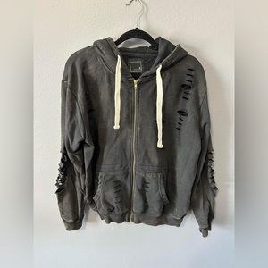 Lauriebelles Lily and Lottie Distressed Hoodie